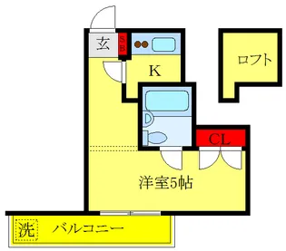 コエル第三ビル【4階】の間取り