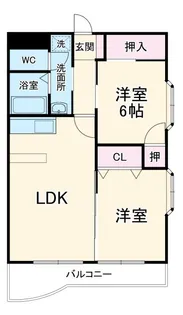 メゾンイセキ【1階】の間取り