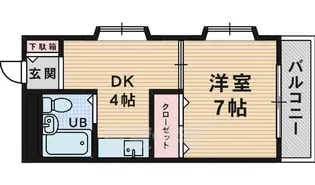 石井メディカルビル【3階】の間取り