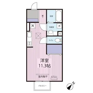 アリエッタ【2階】の間取り
