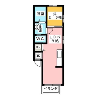 Le Gioie大曽根駅【4階】の間取り