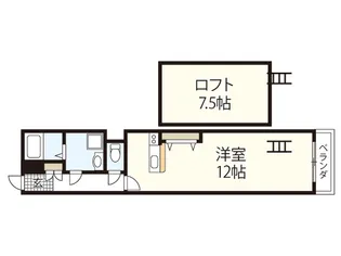 Urban Life H.F【3階】の間取り