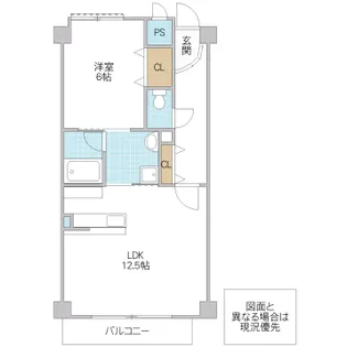 シルエットマンション・ミニ【1階】の間取り