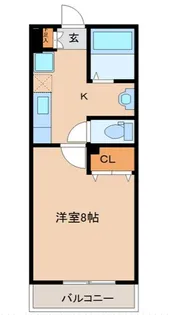 ソレイユパルク14番館【1階】の間取り