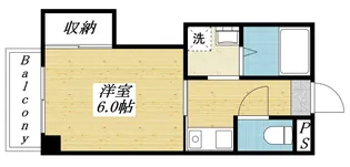 プレスト日新【3階】の間取り
