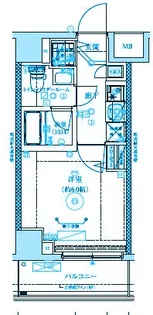 1Kの間取り画像