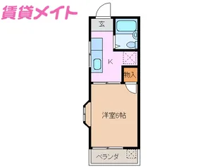 ヒルズ生桑町【1階】の間取り