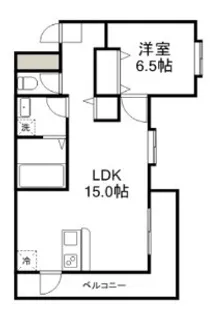 グランピリエ【3階】の間取り