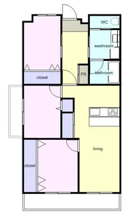 The Avenue【2階】の間取り