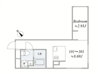 trias262【2階】の間取り