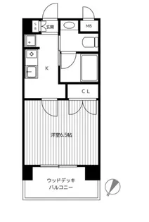 神奈川県横浜市港北区師岡町【マンション】の間取り