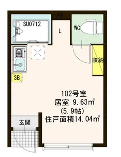 センプリス【1階】の間取り