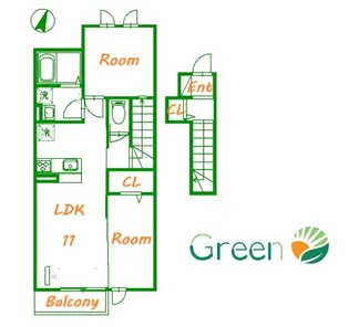 神奈川県藤沢市辻堂元町2【アパート】の間取り