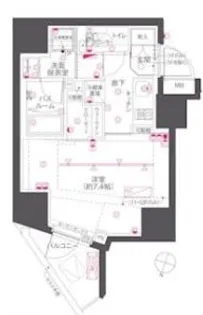 東京都渋谷区笹塚3【マンション】の間取り