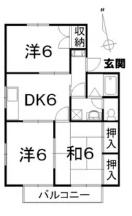 コンドウレジデンスA【2階】の間取り