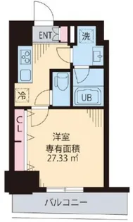 東京都中野区本町4【マンション】の間取り