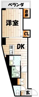片野タカヤコーポレーション【2階】の間取り