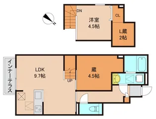 ジョア・ラフィネ【1階】の間取り
