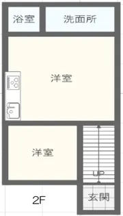 大阪府大阪市住吉区苅田10【一戸建】の間取り