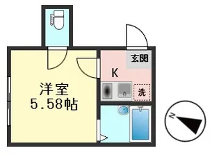 イルビラージュ金町【1階】の間取り