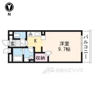 レオネクストエムティ逢坂2【3階】の間取り