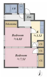 アンビエントハウス【2階】の間取り