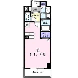 アバンツァート【2階】の間取り