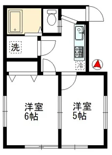 カーサ2004【1階】の間取り
