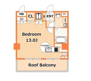 リヴシティ関内【9階】の間取り