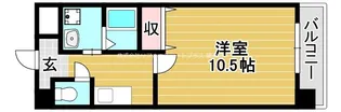 ブエナビスタ南草津【2階】の間取り