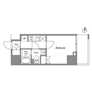 GRAN PASEO目黒【8階】の間取り