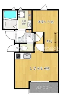 MAISON A MA FACON【2階】の間取り