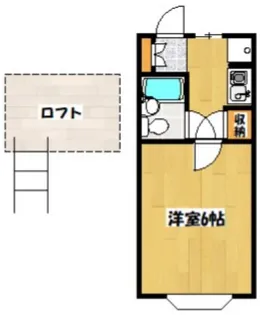 ジョイハイツ宮本II【2階】の間取り