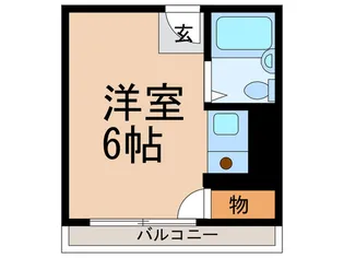 アルカディア六甲【4階】の間取り