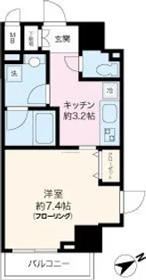 リベール入谷【5階】の間取り