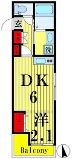 セレア【2階】の間取り