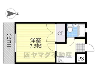 コーポコーベル2【2階】の間取り