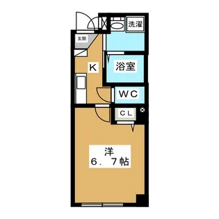 シェラトン三ノ輪【4階】の間取り
