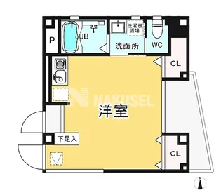 プラム都立大【3階】の間取り