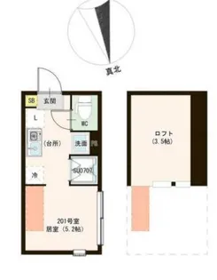ハーモニーテラス前野町IV【2階】の間取り