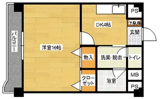 エルグランドーセ【3階】の間取り