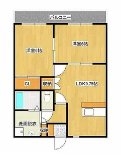 MYパレス【2階】の間取り