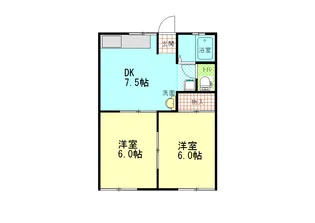 アメニティ・ハイツ【2階】の間取り