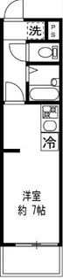 恵比寿パークサイドヒルズ【4階】の間取り
