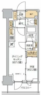 リビオメゾン西麻布【3階】の間取り