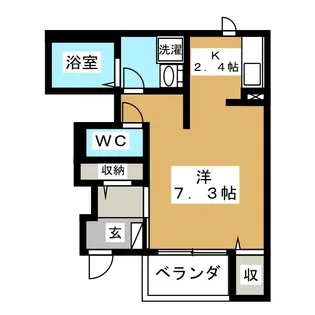 メゾン・テール【1階】の間取り