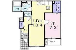 DearCourt【1階】の間取り