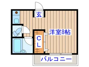 ホワイトメゾン山久【3階】の間取り
