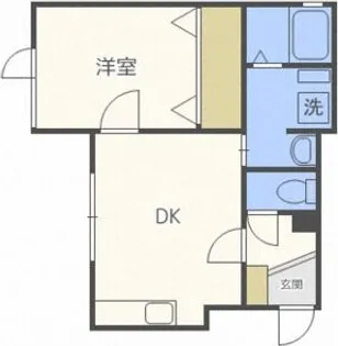 M・Yスワローハイツ【1階】の間取り