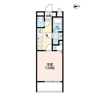 リコルテ大和中央【3階】の間取り